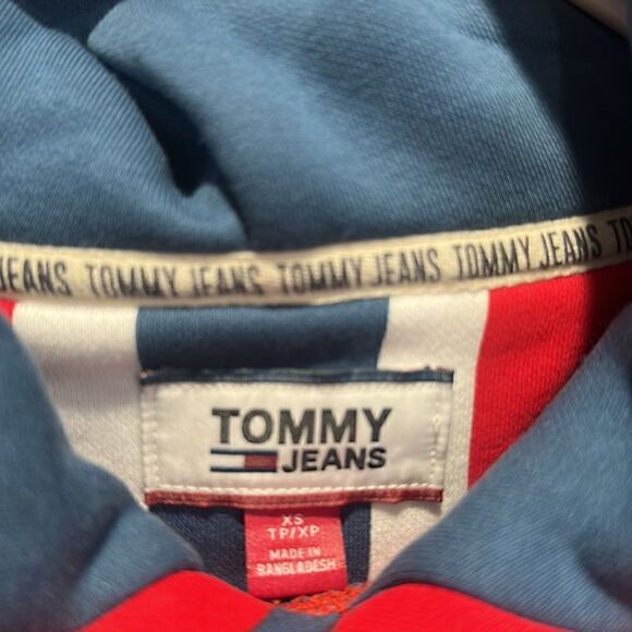 TOMMY HILFIGER HOODED SWEATSHIRT FLEECE-LINED. - Picture 6 of 14